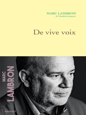 cover image of De vive voix